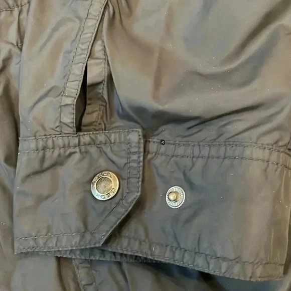 Geox Black Windbreaker Jacket Lightweight Casual Design - Picture 3 of 12